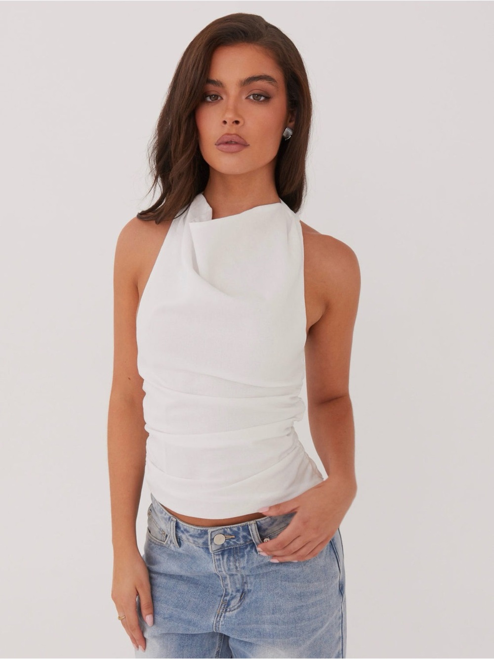 Peppermayo Linen Top